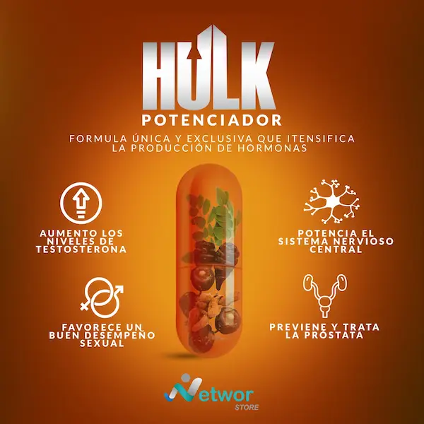 Ingredientes de HULK en una cápsula
