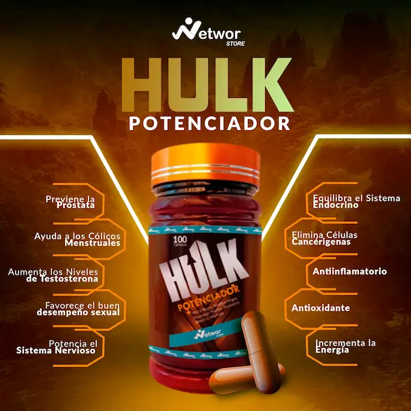 Botella de HULK Potenciador de Networ Store